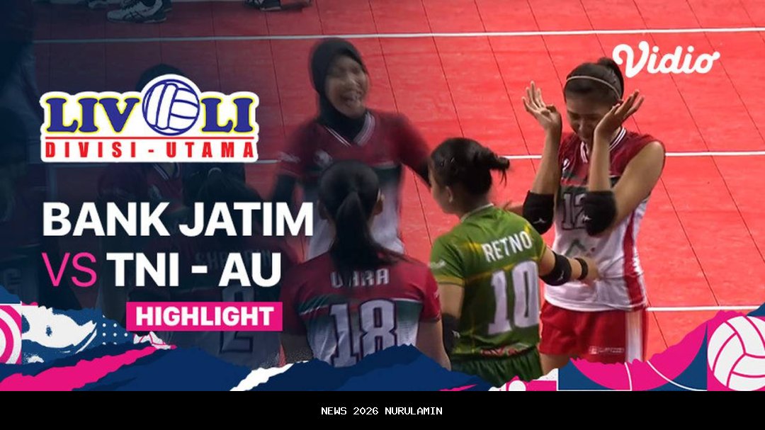 Bank Jatim Kalah dari TNI AU Electric, Gagal ke Grand Final Livoli 2025