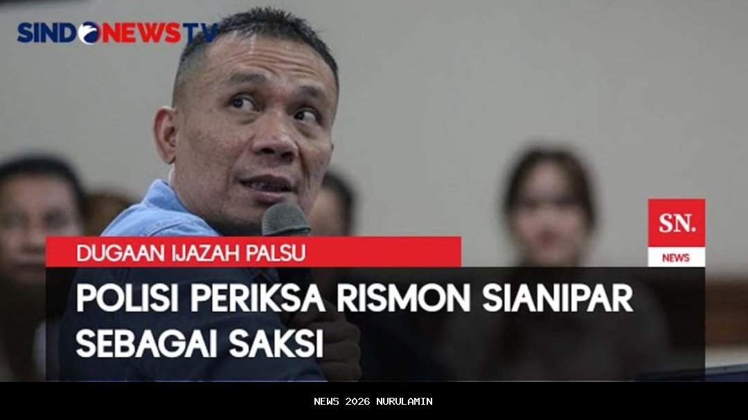 Kasus Ijazah Palsu Jokowi, Rismon Sianipar Diperiksa Polda Metro Jaya Hari Ini