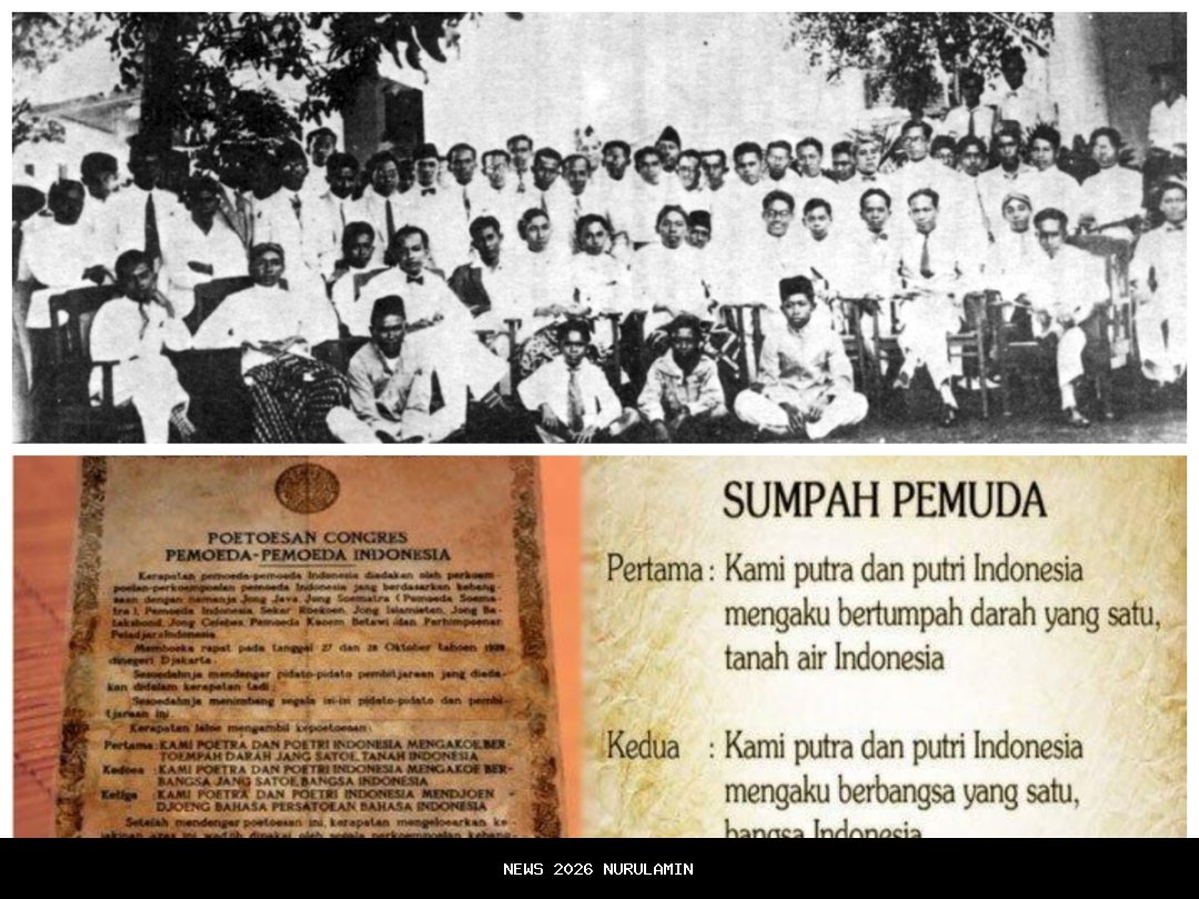Kisah Sumpah Pemuda 28 Oktober 1928 dan Kongres Pemuda II