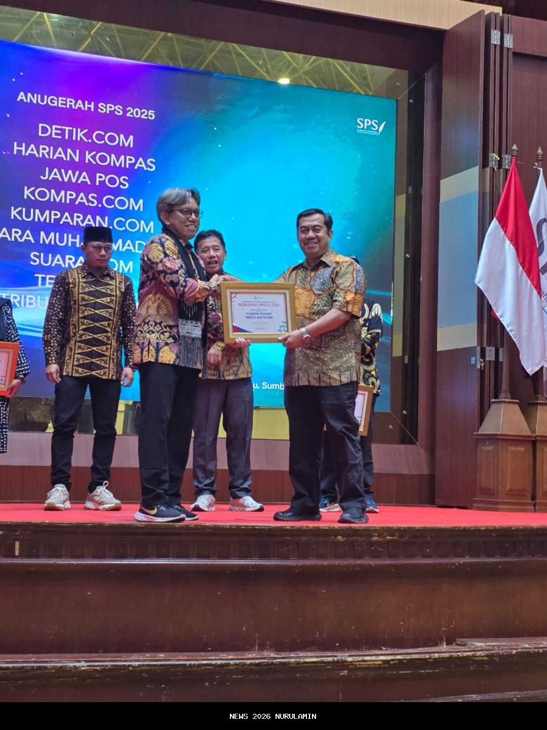 Penghargaan Media Nasional Terbaik 2025 untuk PRMN