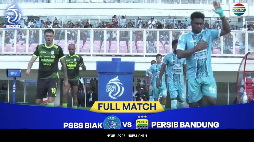 Live Streaming Psbs Biak vs Persib Bandung di BRI Liga 1 2025/26 Hari Ini Tanpa Penonton