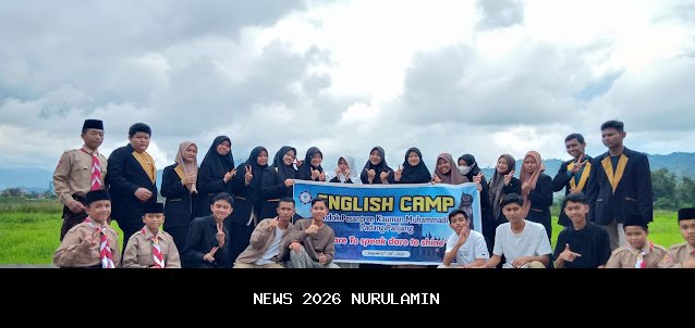 Pem Gondanglegi Gelar English Camp, Santri Diasah Kemampuan Grammar dan Berbicara