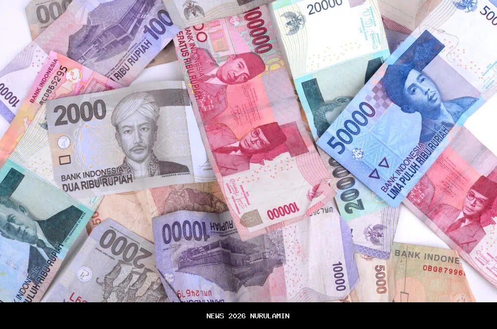 Rupiah Melemah ke Rp16.720 per Dolar AS