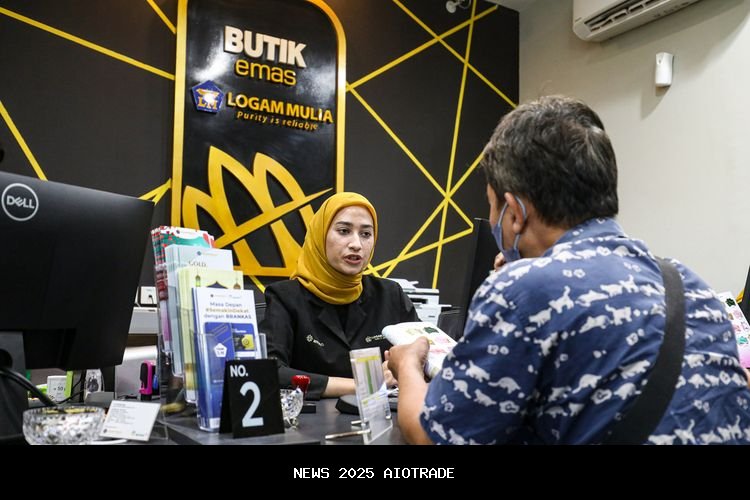 Harga Emas Antam Naik Rp 2.000 Jadi Rp 1.916.000 Per Gram Pada Jumat, 22 Agustus 2025