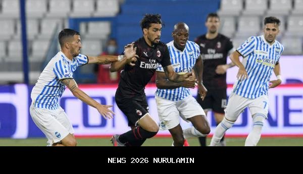 Gol Tunggal Athekame Selamatkan AC Milan dari Kekalahan