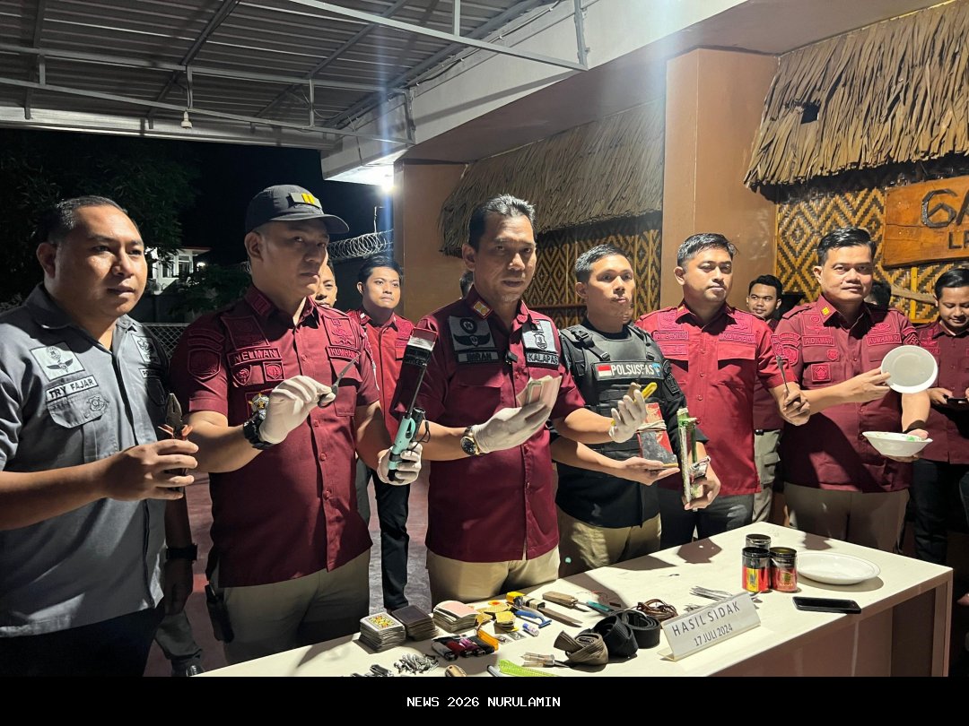 Razia Lapas Kuningan, Petugas Amankan Barang Terlarang dari Napi, Apa Itu?