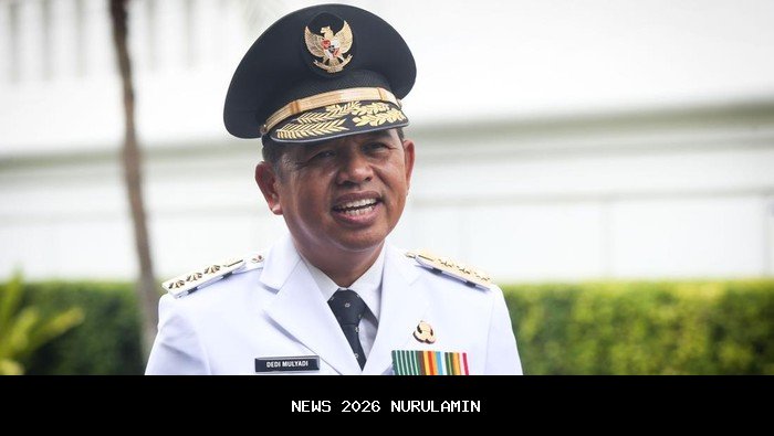 Gubernur Dedi Mulyadi Jawab Santai Kritik Menkeu Purbaya soal Dana APBD