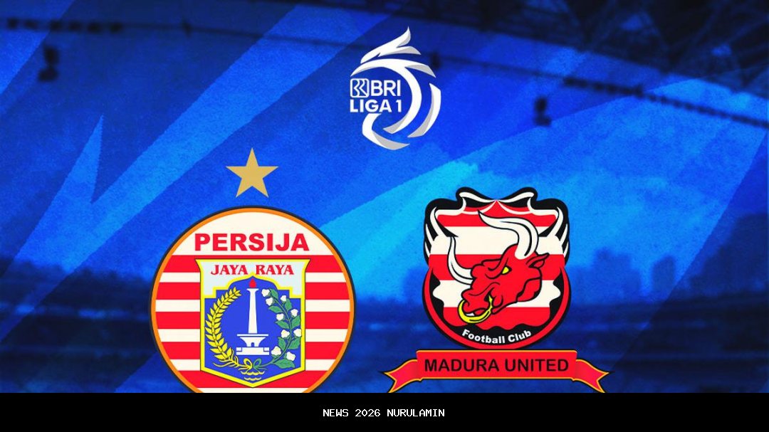Klasemen Madura United dan Persija Jakarta Jelang Laga BRI Super League 24 Oktober 2025