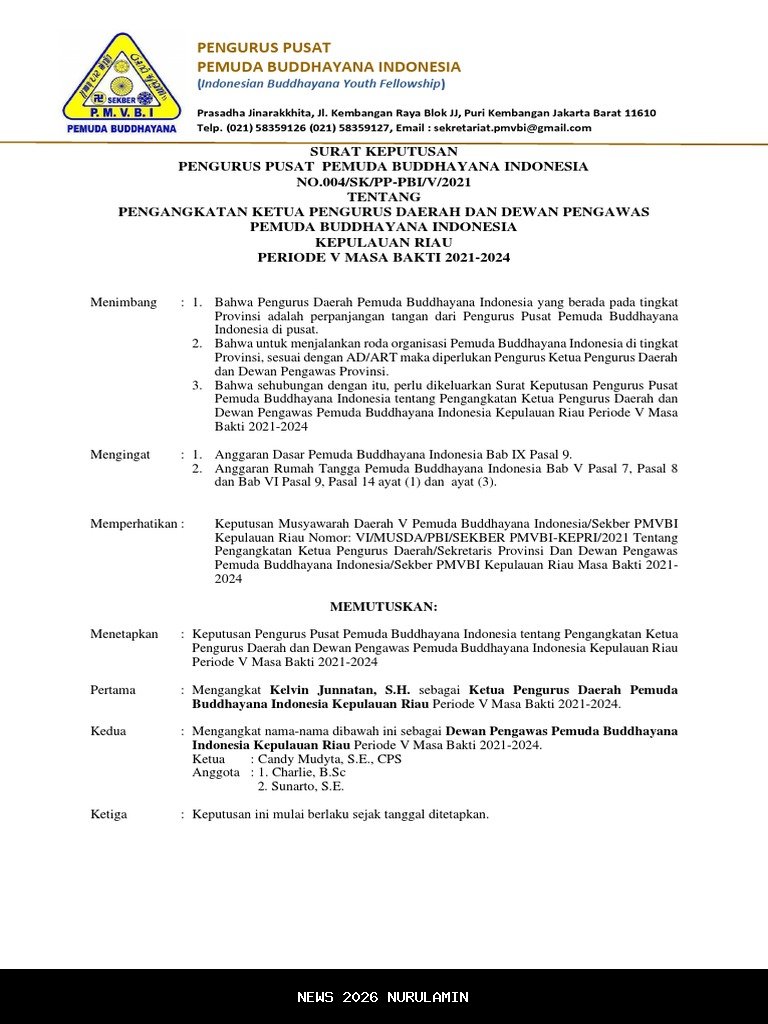 Pemprov Kepri Serahkan SK untuk 752 CPNS dan PPPK, Wagub Ingatkan Tugas ASN