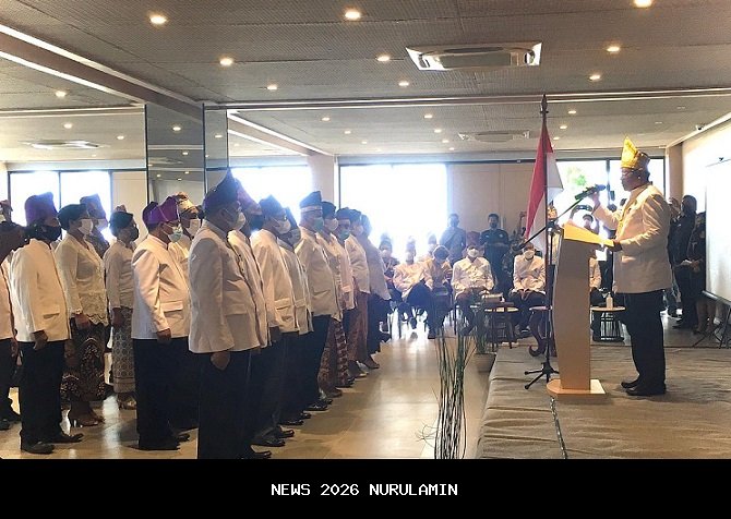 Bupati Sangihe Lantik Pengurus Dewan Adat, Tekankan Pelestarian Nilai Leluhur