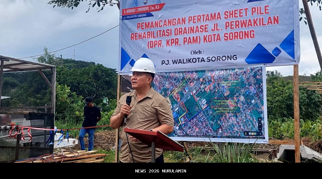 BPBD Kota Sorong Selesaikan Dokumen Rencana Banjir Akhir November 2025