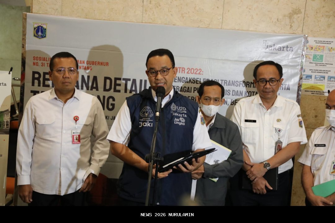 Gubernur DKI Janjikan Dana Rp14,6 T Percepat Pembangunan Jakarta