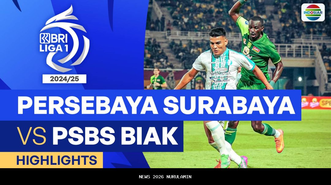 Lupakan Kekalahan, Persebaya Siap Bangkit Hadapi PSBS Biak