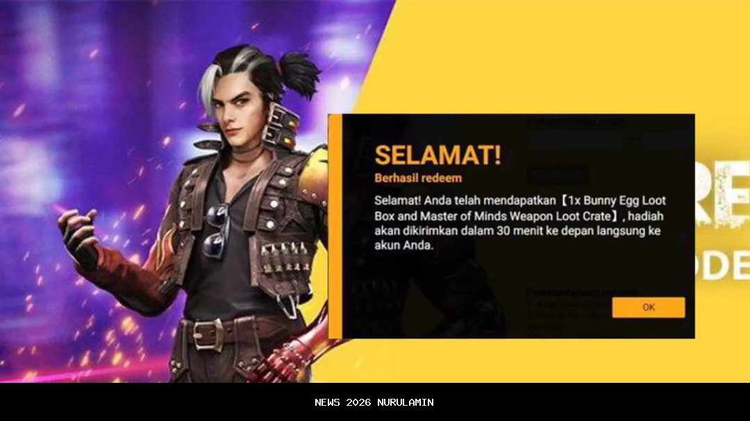 Kode Redeem FF 21 Oktober 2025: Klaim Segera, Dapat Skin, Diamond, dan Bundle Langka