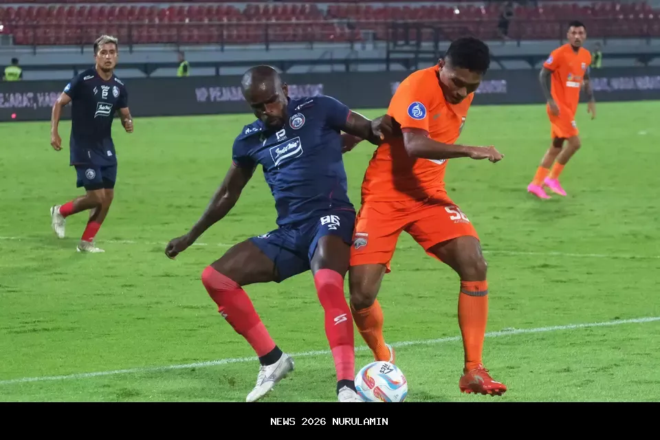 Hasil Akhir Arema vs Borneo FC 1-3, Gol Jarak Jauh Villa Sempurnakan Kemenangan Pesut Etam