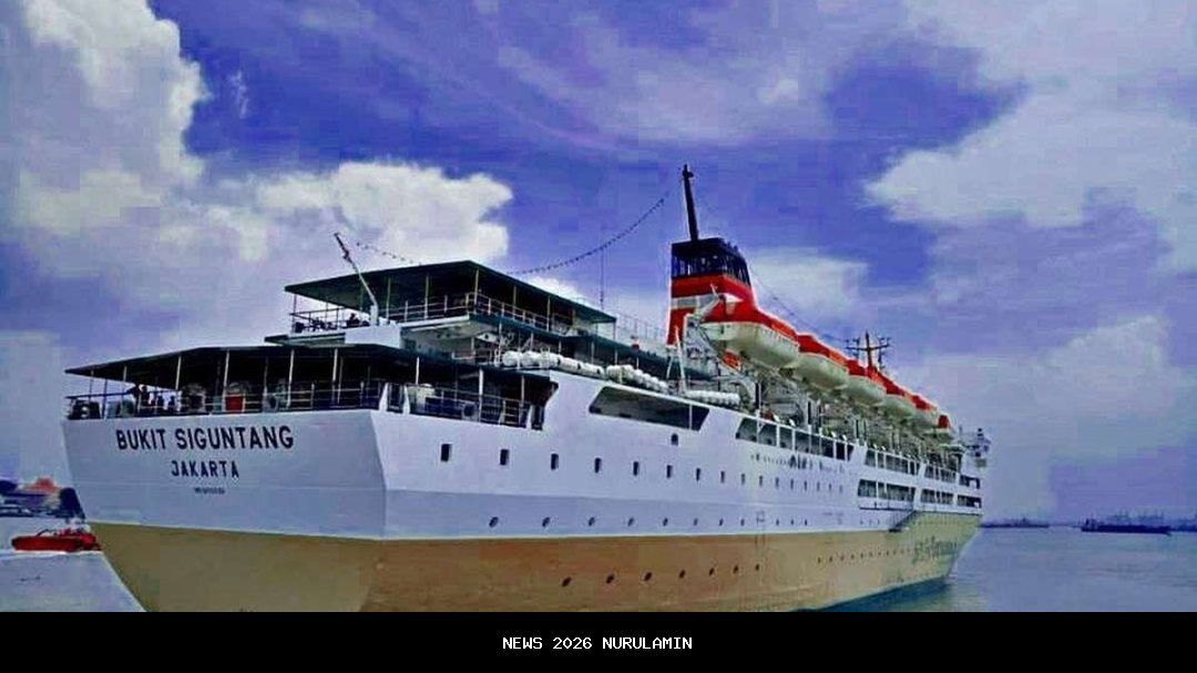 Jadwal Kapal Pelni KM Bukit Siguntang 2025: Rute Lengkap VOYAGE 21.2025