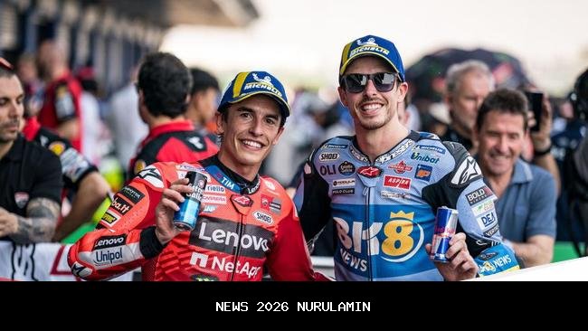 Pembaruan Klasemen MotoGP 2025 Usai Alex Marquez Menang di Malaysia