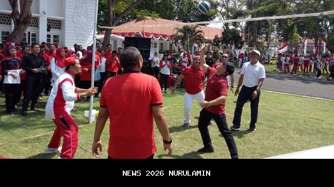 Voli Antar Kampung Lingadan Cup VI, Wabup Dorong Semangat Olahraga dan UMKM Berkembang Bersama