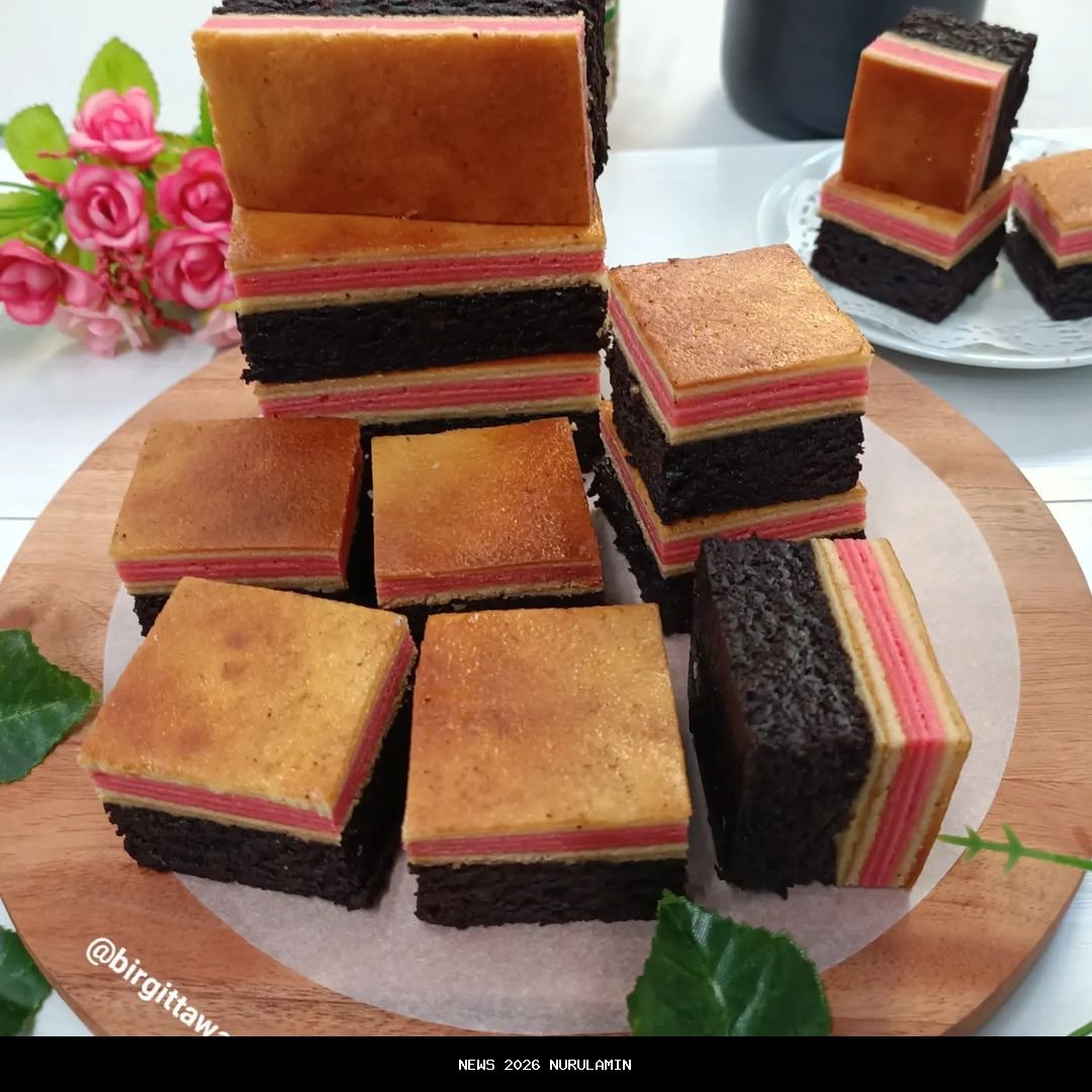 Resep Brownies Lapis Mengilap