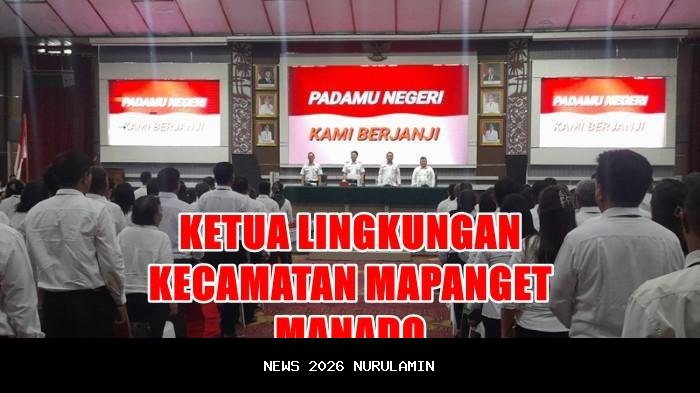 Ketua Lingkungan Terbaik di Kecamatan Mapanget Manado