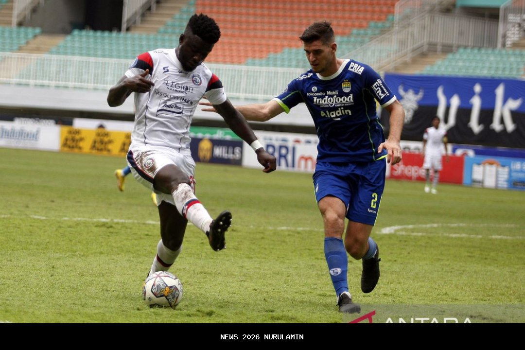 Tiga Fakta Kemenangan Persib Bandung Atas Arema FC, Gol Menit Akhir Memastikan Kemenangan