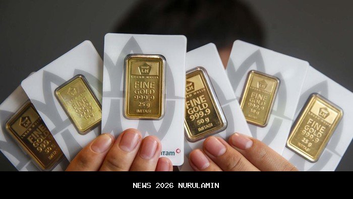 Harga Emas Hari Ini, Antam Naik Rp 72 Ribu per Gram