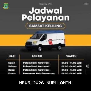 Jadwal Samsat Keliling Tangerang 21 Oktober 2025, Lokasi Terbaru