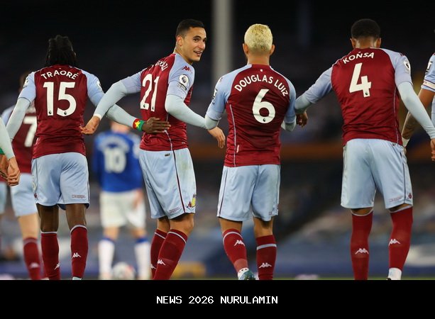 Hasil Liga Inggris: Aston Villa Kalahkan Manchester City 1-0