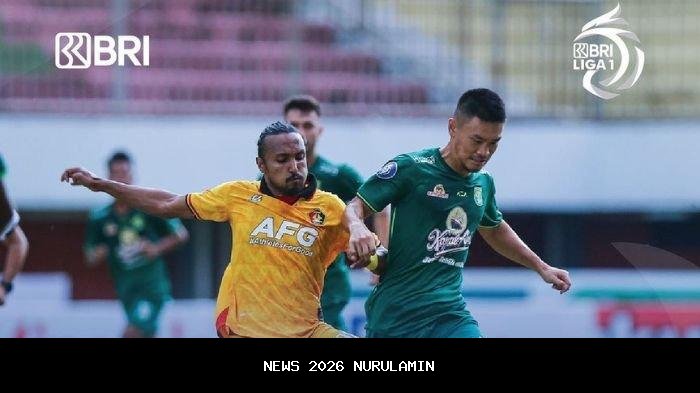 Laga Persik Kediri Vs Persebaya Berakhir Imbang 1-1 dengan Kartu Merah