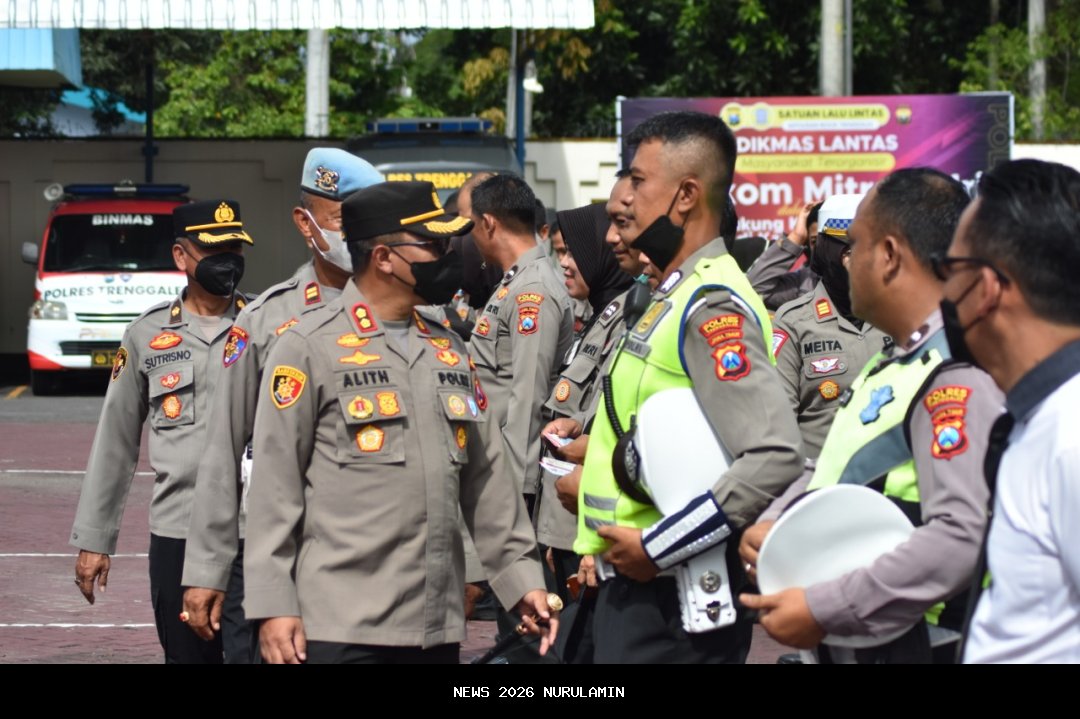 Kapolres Trenggalek Kolaborasi dengan Ojol Jaga Keamanan Bersama