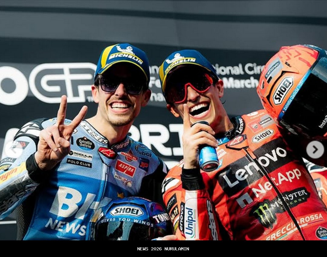 Hasil MotoGP Malaysia 2025: Alex Marquez, Pedro Acosta, dan Joan Mir Naik Podium, Motor Bagnaia Mogok