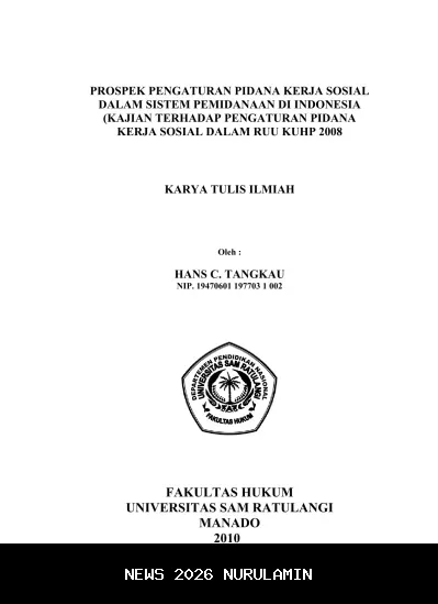 Ada Pidana Kerja Sosial di Bali, Kejati dan Pemprov Sepakat