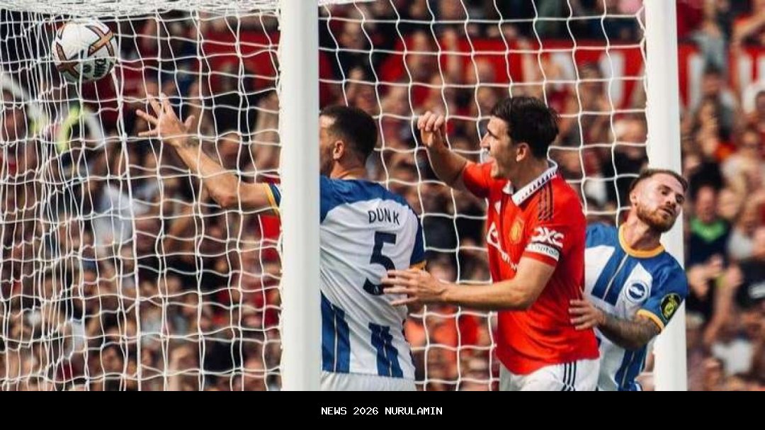 MU Bangkit! Tumbangkan Brighton 4-2 di Old Trafford