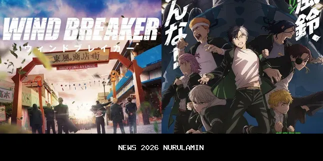 Diadaposi Manga Wind Breaker Jadi Live Action, Rilis Desember 2025 Diumumkan
