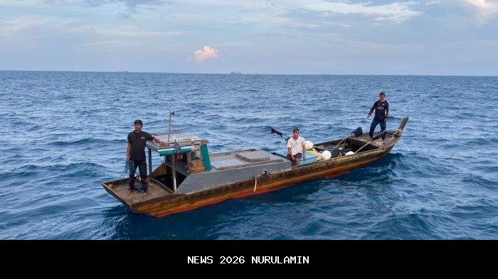 Dua Nelayan Batam Tersesat 3 Jam di Laut, Petugas PPLP Tanjunguban Evakuasi