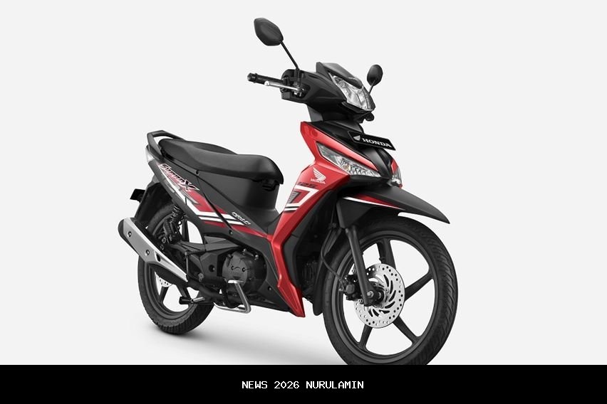 Honda Blade 125 Tampil Segar dengan Warna Baru!