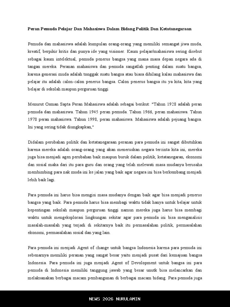 75 Pemuda Sorong Diasah Parpol, Belajar Politik Santun dan Ekonomi Kreatif