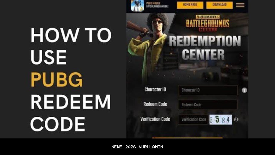 Cara Klaim Kode Redeem PUBG Mobile Tanggal 20 Oktober 2025
