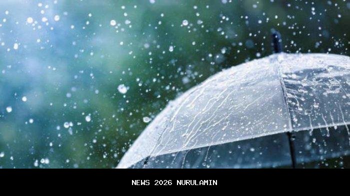 Prakiraan Cuaca Besok: 6 Wilayah Sulawesi Tengah Diguyur Hujan Ringan