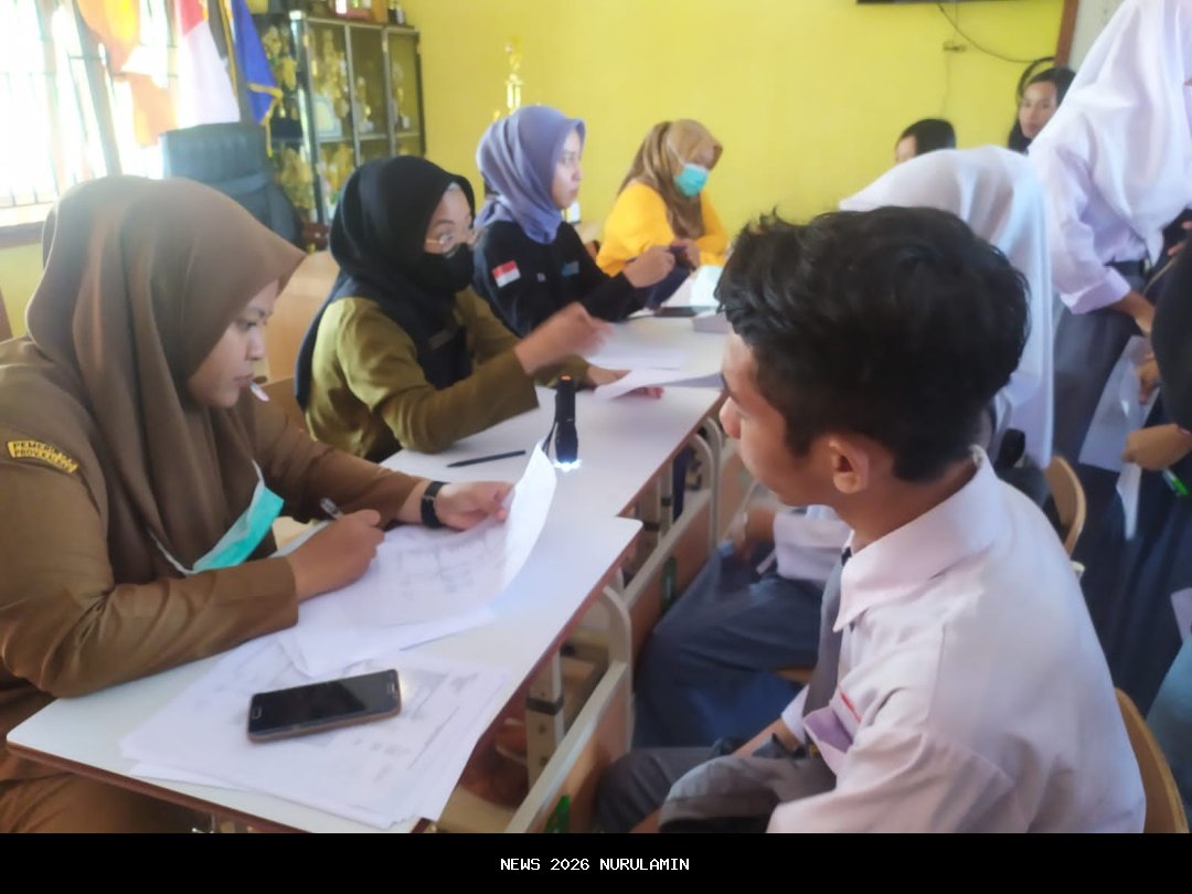 Ratusan Pelajar SMAN 1 Siantan Dapat Semangat dari Kapolsek Jongkat, Jauhi Narkoba