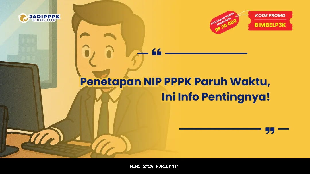 BKN Umumkan Penetapan NIP PPPK Paruh Waktu, Pelantikan Segera Dilaksanakan