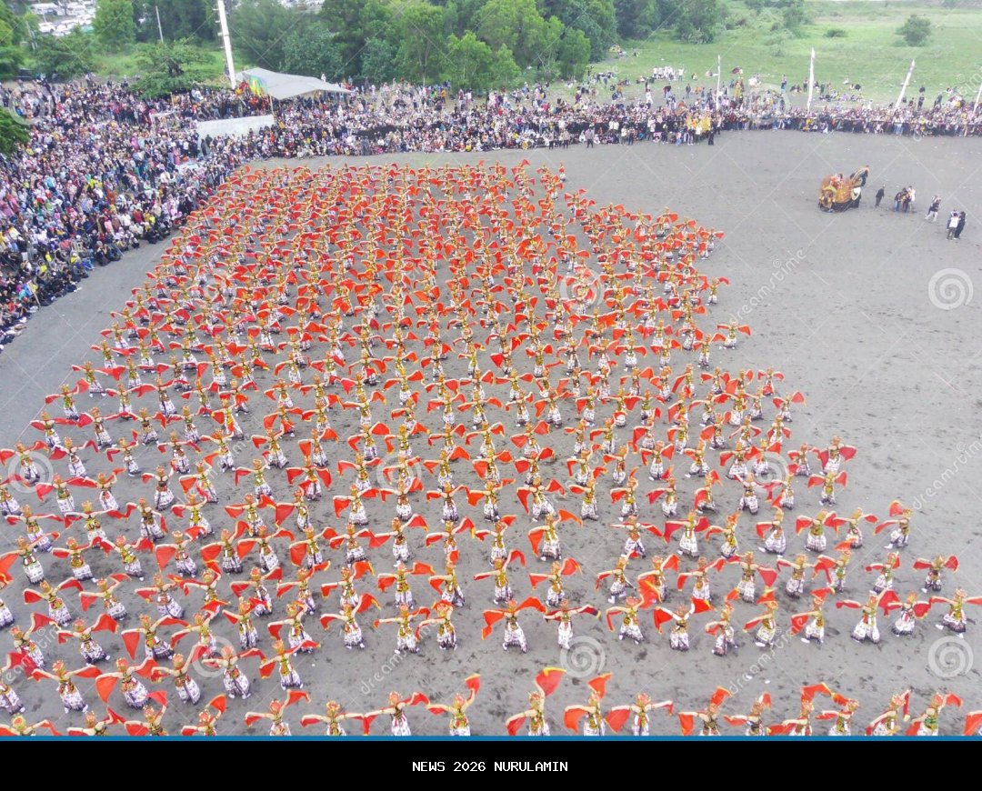 13 Tahun Gandrung Sewu, Kemenpar: Bukti Konsistensi Banyuwangi Jaga Kearifan Lokal
