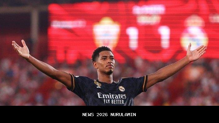 Hasil Babak 1 Real Madrid vs Barcelona: Mbappe dan Bellingham Beri Pelajaran Kunde, Skor 2-1