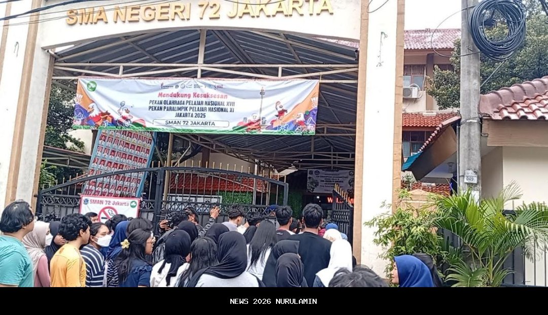 Ledakan di SMAN 72 Jakarta: Polisi Temukan Bahan Peledak di Rumah Terduga