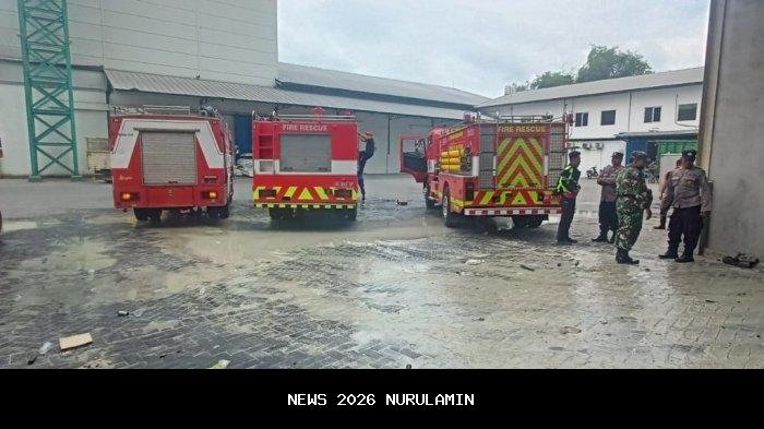 Kebakaran Gudang Alat Pertanian di Kediri, Kerugian Capai Rp 400 Juta