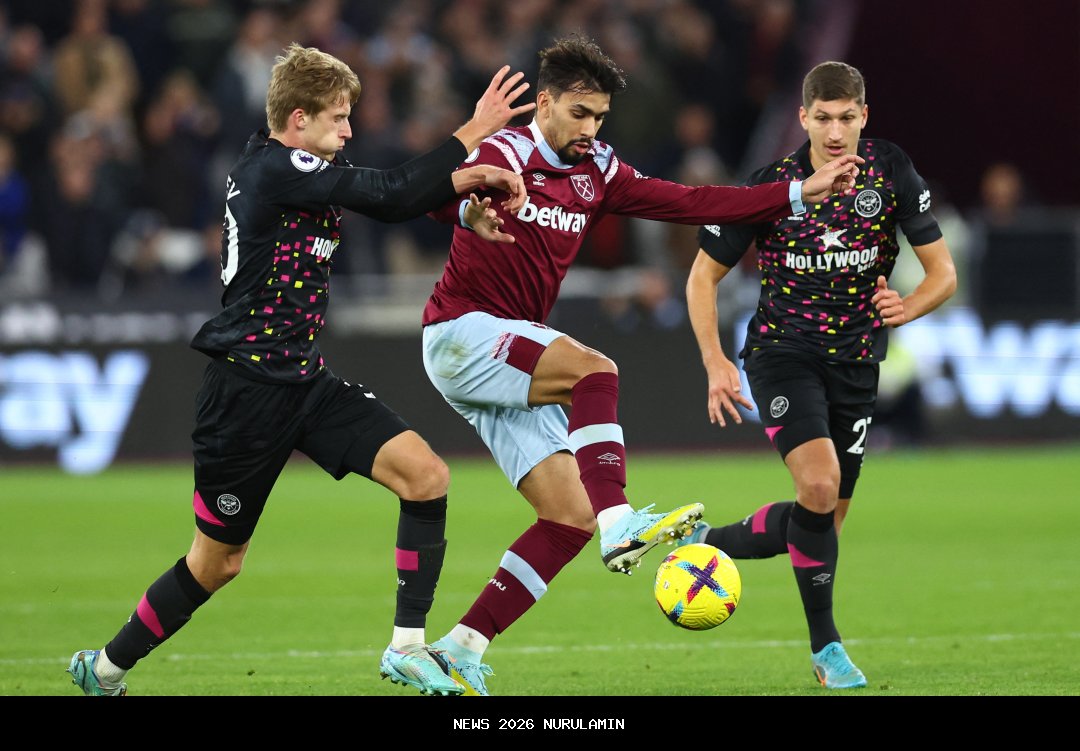 West Ham United Kembali Kalah Beruntun, Brentford Makin Tumbang