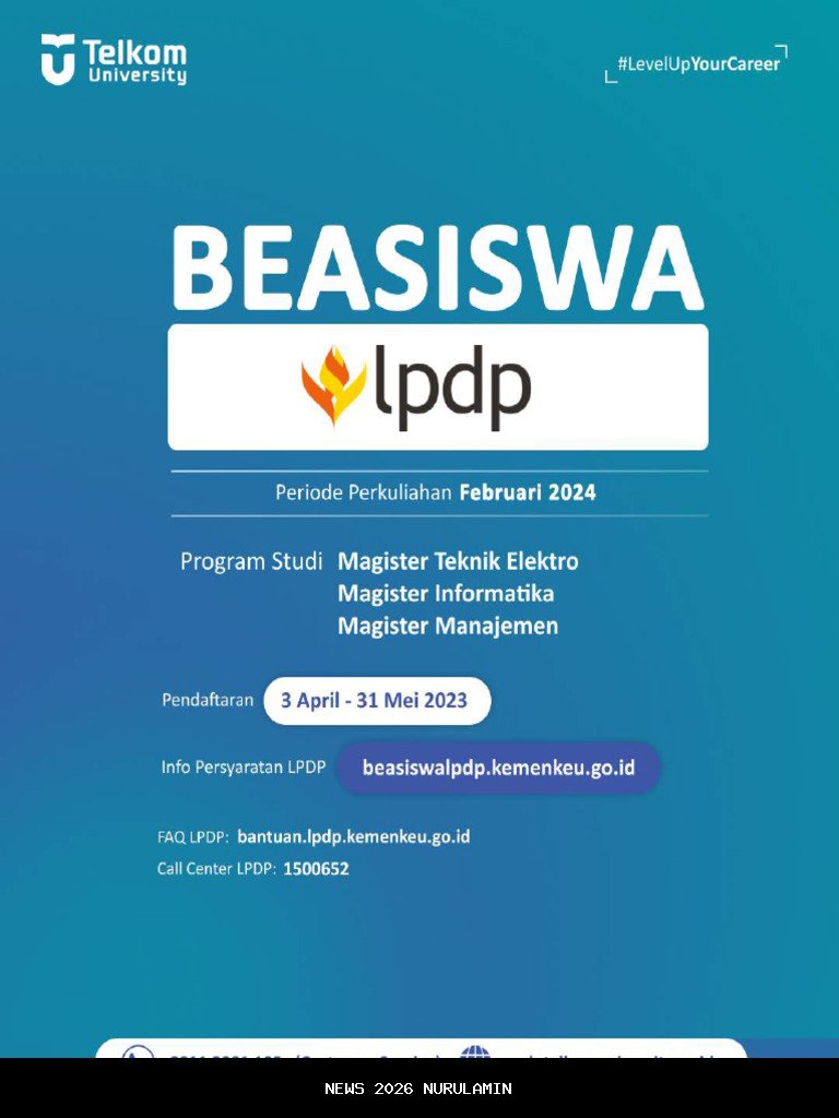 20 Universitas Terfavorit Penerima Beasiswa LPDP 2024, UGM Jadi Nomor Satu