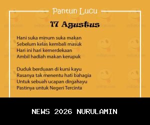 30 pantun lucu dan unik untuk Hari Pantun Nasional 17 Desember