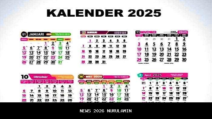 Kalender Oktober 2025: Daftar Tanggal Merah Lengkap Sesuai SKB 3 Menteri
