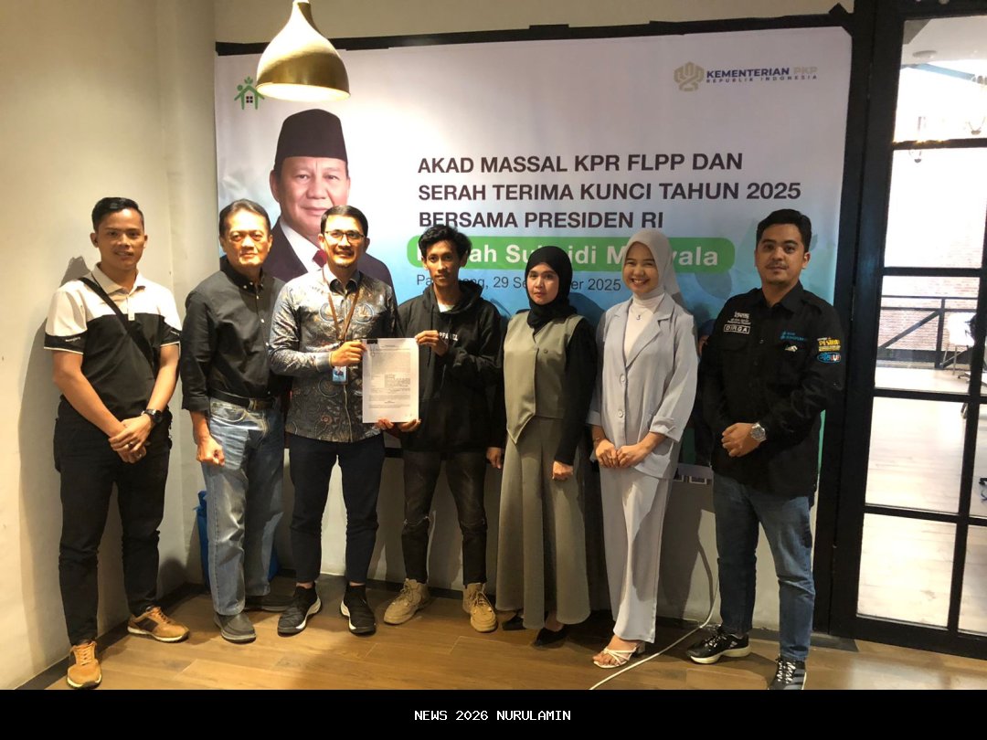 Bank Sumsel Babel Salurkan Rp43 Miliar untuk 269 KPR FLPP Dukung Program 3 Juta Rumah